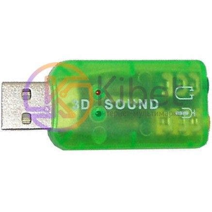 Звуковая карта USB 2.0, 5.1, OEM 1401000 фото