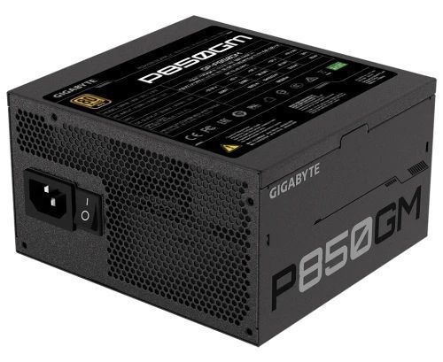 Блок питания 850 Вт, Gigabyte P850GM, Black (GP-P850GM) 6454530 фото