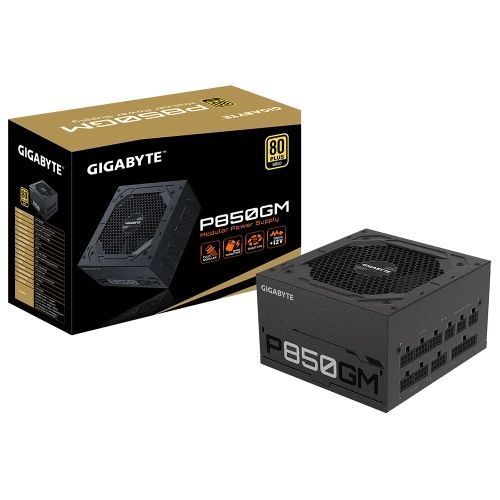 Блок питания 850 Вт, Gigabyte P850GM, Black (GP-P850GM) 6454530 фото