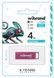 Флеш накопитель USB 4Gb Wibrand Chameleon, Pink, USB 2.0 (WI2.0/CH4U6P) 8597790 фото 2