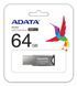 Флеш накопичувач USB 64Gb ADATA UV350, Silver, USB 3.2 Gen 1 (AUV350-64G-RBK) 5468490 фото 4