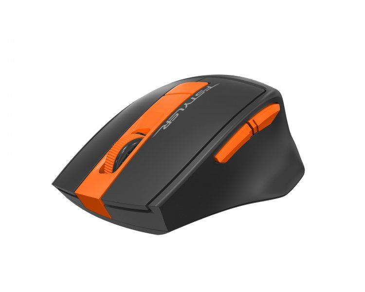 Миша A4Tech Fstyler FG30S, Gray/Orange, USB, бездротова, оптична, безшумна 6040800 фото
