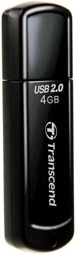 Флеш накопичувач USB 4Gb Transcend JetFlash 350, Black, USB 2.0 (TS4GJF350) 6109920 фото