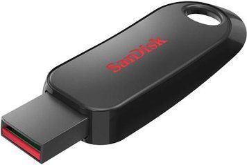 Флеш накопичувач USB 32Gb SanDisk Cruzer Snap, Black, USB 2.0 (SDCZ62-032G-G35) 6835890 фото