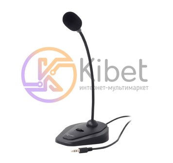 Микрофон Gembird MIC-D-01 Black, на подставке, кабель 1.2 м 4934580 фото