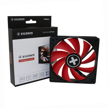 Вентилятор 120 мм, Xilence XF042, Black/Red, PWM 5980170 фото