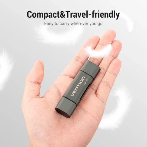 Кардридер USB Vention, Grey (CCHH0) 9365970 фото
