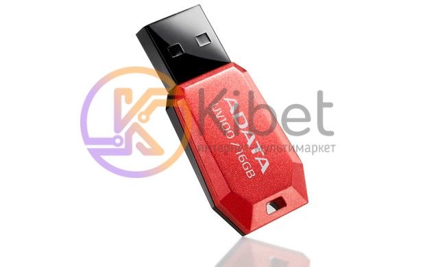 USB Флеш накопитель 16Gb A-DATA UV100 Red AUV100-16G-RRD 3192720 фото