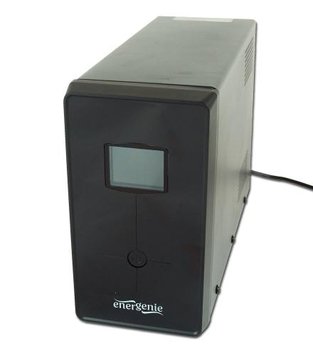 Джерело безперебійного живлення EnerGeni EG-UPS-034, LCD дисплей, USB, 1500 ВA, Black 3537750 фото