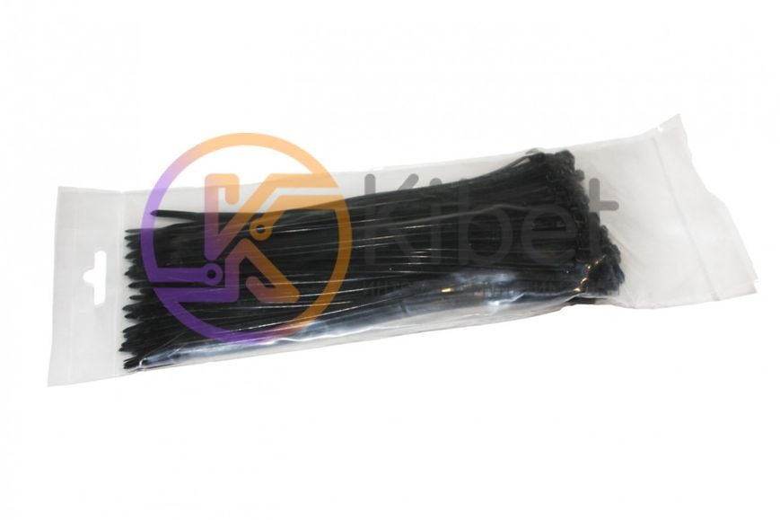 Стяжки для кабеля, 140 мм х 3,6 мм, 100 шт, Black 4057560 фото