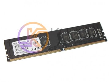 Модуль памяти 16Gb DDR4, 2400 MHz, Geil Pristine, 17-17-17, 1.2V (GP416GB2400C17 4776450 фото
