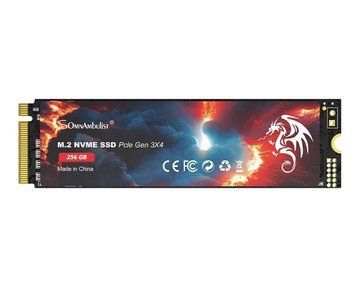 Твердотельный накопитель SSD 256Gb, SomnAmbulist, PCI-E 3.0 x4, M.2 (SASSDNVME256) 9350700 фото
