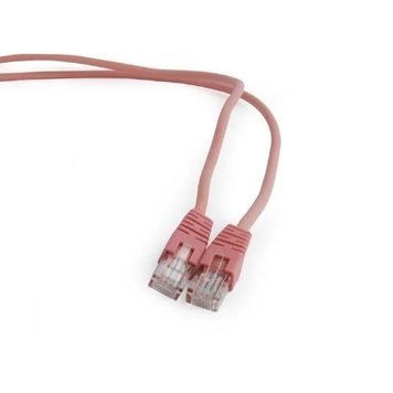 Патч-корд 2 м, UTP, Pink, Cablexpert, Cat.5e, CCA, PVC (PP12-2M/RO) 5204970 фото