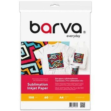 Фотобумага Barva, сублимационная, A4, 100 г/м&sup2;, 60 л, серия "Everyday" (IP-TSE100-327) 6261630 фото