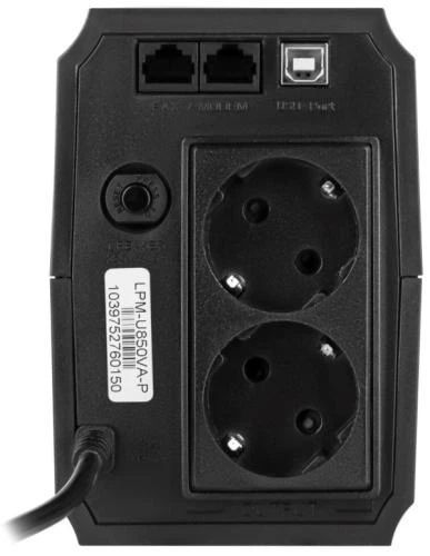 Источник бесперебойного питания LogicPower U850VA-P 510 Вт, Black (10397) 5895480 фото