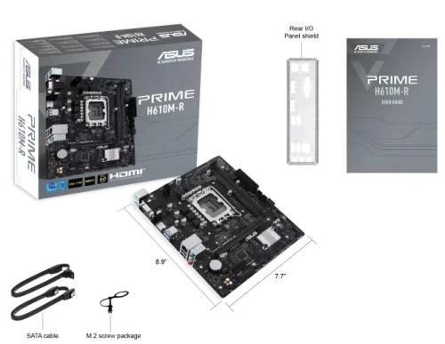 Мат.плата LGA1700, Asus PRIME H610M-R-SI 8225550 фото