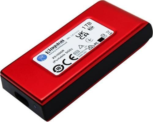 Внешний накопитель SSD, 1Tb, Kingston XS1000, Red (SXS1000R/1000G) 8720220 фото