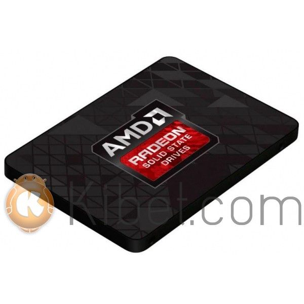 Твердотельный накопитель 120Gb, AMD Radeon R3, SATA3, 2.5', TLC, 522 366 MB s (R 4507530 фото