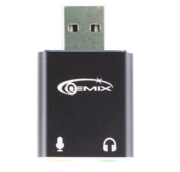 Звуковая карта USB 2.0, 7.1, Gemix SC-01, Box 8232420 фото