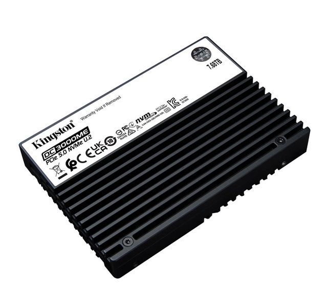 Твердотільний накопичувач SSD 7.68Tb, Kingston DC3000ME, U.2 PCI-E 5.0 x4, 2.5" (SEDC3000ME/7T6) 9225030 фото