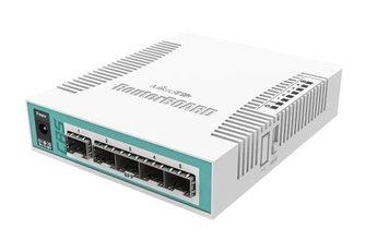 Комутатор Mikrotik Cloud Router Switch (CRS106-1C-5S) 5058780 фото