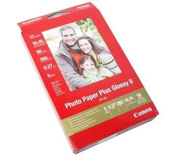Фотобумага Canon, глянцевая, A6 (10x15), 265 г/м&sup2;, 50 л (PP-201 / 2311B003) 4904940 фото