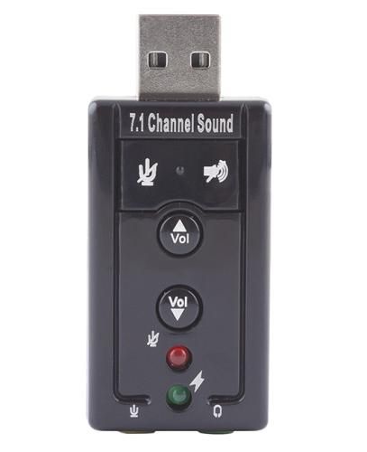 Звукова карта USB 2.0, 7.1, Gemix SC-02, Box 8232450 фото