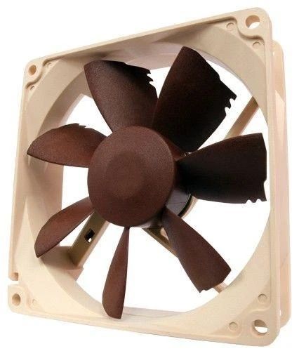 Вентилятор 92 мм, Noctua NF-B9 redux-1600 PWM, 92x92x25 мм, PWM, 350-1600 об/хв, 17.6 dB, 4-pin 6665640 фото