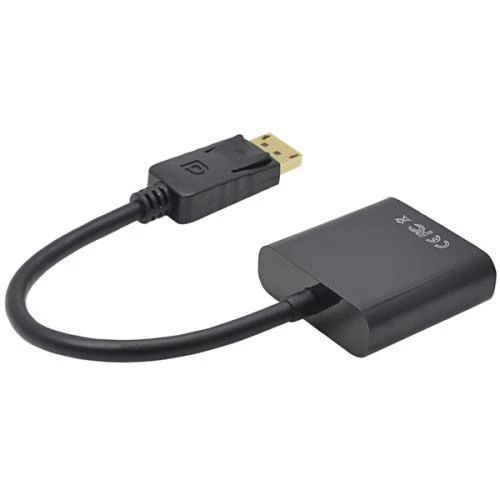 Переходник DisplayPort (M) - VGA (F), STLab, Black, 15 см (U-997) 5313660 фото
