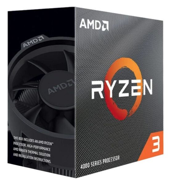 Процесор AMD (AM4) Ryzen 3 4100, Box, 4x3.8 GHz (100-100000510BOX) 7372740 фото