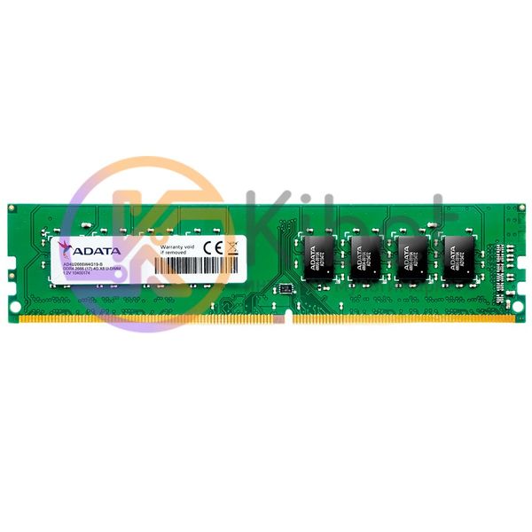 Модуль памяти 4Gb DDR4, 2666 MHz, A-Data Premier, 19-19-19, 1.2V (AD4U2666J4G19- 5001780 фото