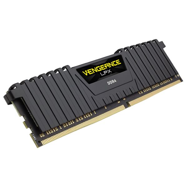 Пам'ять 16Gb x 2 (32Gb Kit) DDR4, 3200 MHz, Corsair Vengeance LPX, Black (CMK32GX4M2E3200C16) 6975450 фото