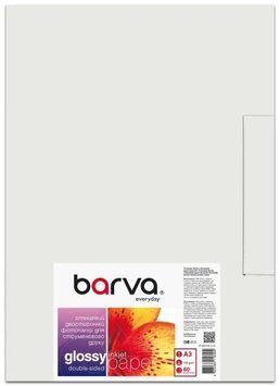 Фотобумага Barva, глянцевая, двуxсторонняя, A3, 155 г/м&sup2;, 60 л, серия "Everyday" (IP-GE155-310) 9605940 фото