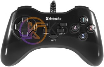 Геймпад Defender Game Master G2, Black, USB, для PC, 13 кнопок (64258) 3970470 фото