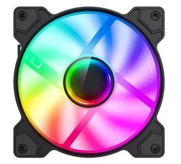 Вентилятор 120 мм, GameMax FN12A-M6I, Black 8621370 фото