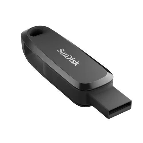 Флеш накопитель USB 64Gb SanDisk for Android, Black, Type-C / USB 3.2 Gen 1 (SDDDC6-064G-G46) 9720450 фото