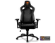 Игровое кресло Cougar Armor S Black дышащая экокожа, стальной каркас, черный 4988490 фото 2