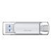Флеш накопитель USB 128Gb Acer UT300, Silver, Type-C / USB 3.2 Gen 1 (BL.9BWWA.590) 9821280 фото 3