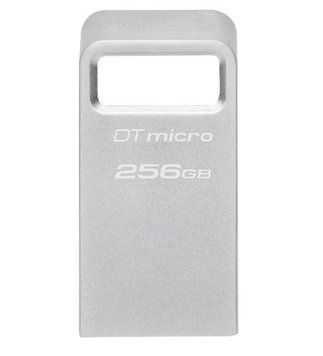 Флеш накопичувач USB 256Gb Kingston DataTraveler Micro, Silver, USB 3.2 Gen 1 (DTMC3G2/256GB) 7501620 фото