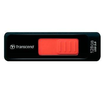 Флеш накопичувач USB 128Gb Transcend JetFlash 760, Black/Red, USB 3.1 Gen 1 (TS128GJF760) 4925880 фото