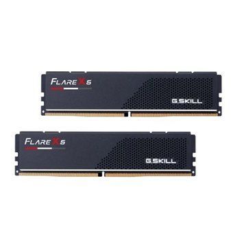 Память 32Gb x 2 (64Gb Kit) DDR5, 5200 MHz, G.Skill Flare X5, Black (F5-5200J4040A32GX2-FX5) 9567090 фото