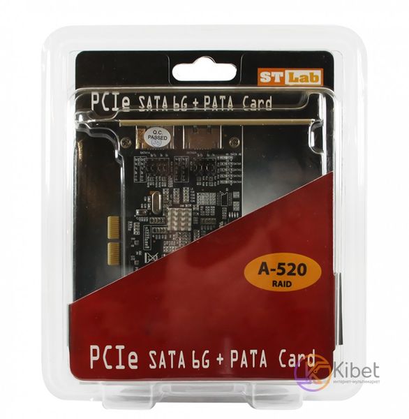 Контроллер PCI-Express X1 - STLab A-520 RAID SSD+SATAIII 6Gbps 4 канала (2вн.+4в 4341210 фото