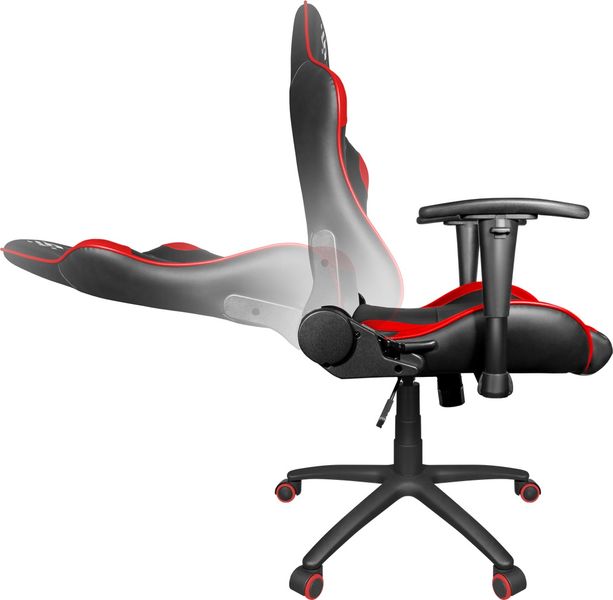 Ігрове крісло Defender Devastator CT-365, Black/Red, экокожа (64365) 7161000 фото
