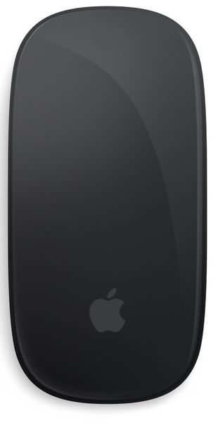 Миша бездротова Apple Magic Mouse (A1657), Black (MMMQ3ZM/A) 7990590 фото