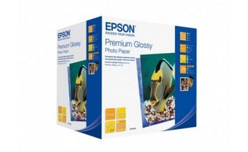 Фотопапір Epson, глянсовий, A6 (10x15), 255 г/м², 500 арк, Premium Series (C13S041826) 905310 фото