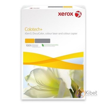 Папір Xerox Colotech+, A3, 300 г/м², 125 арк, суперкаландрований, немельований папір, без покриття, для кольорового цифрового друку (003R97984) 5369100 фото