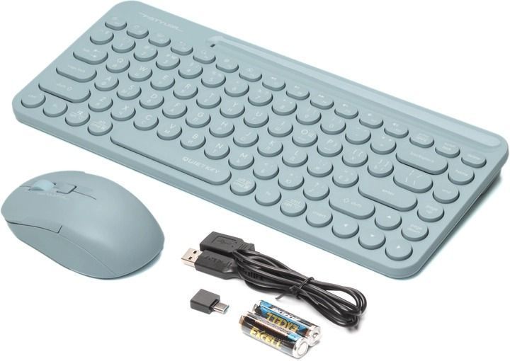 Комплект бездротовий A4Tech Fstyler FG3200 Air Blue, радіус дії до 15 м 8458320 фото