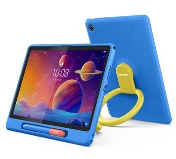 Планшет 10.1" Lenovo Tab, Luna Grey, 4/128Gb, стилус, детский чехол (ZAEH0075UA) 9045330 фото