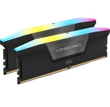 Память 16Gb x 2 (32Gb Kit) DDR5, 6800 MHz, Corsair Vengeance RGB, Black (CMH32GX5M2B6800C40) 9507930 фото