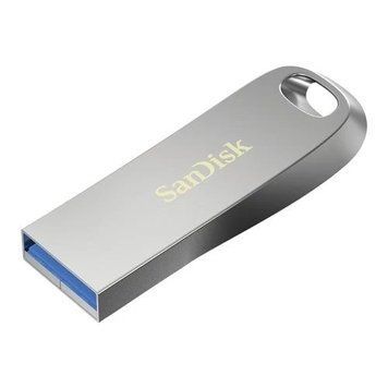 Флеш накопичувач USB 128Gb SanDisk Ultra Luxe, Silver, USB 3.2 Gen 1 (SDCZ74-128G-G46) 6444960 фото